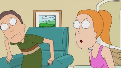 Endow a creature with sentience and then rip it away - Rick and Morty