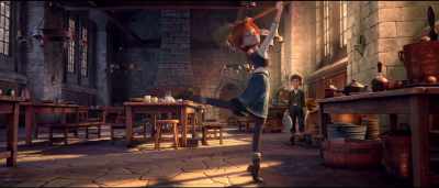 - (ENERGETIC MUSIC)
- Whoo! Whoo! - Leap!