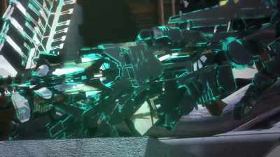 Enforcement mode is Destroy Decomposer. - Psycho-Pass: Providence