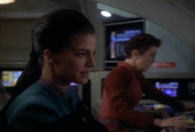 Engaging impulse engines. - Star Trek: Deep Space Nine