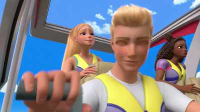 [engine ramps up] - Barbie: A Touch of Magic