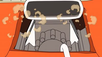 [ENGINE RATTLING] - Tom and Jerry: The Fast and the Furry