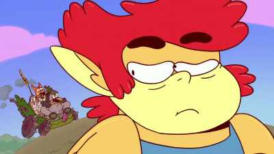 -[engine revving]
-Aha! There's that pranking
ThunderCat. - ThunderCats Roar