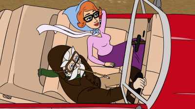 -[engine revving]
-Fast cars, - Bless the Harts
