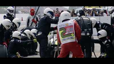 [engine revving] - Brawn: The Impossible Formula 1 Story
