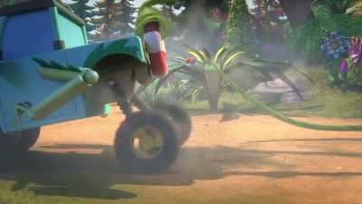 [engine revving] - Mighty Monsterwheelies