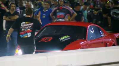 [engine revving] - Street Outlaws No Prep Kings Team Attack