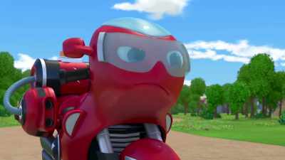 (engine revving) - Ricky Zoom