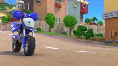 (engine revving) - Ricky Zoom