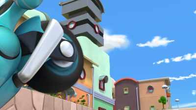 (engine revving) - Ricky Zoom