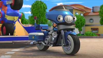 (engine revving) - Ricky Zoom