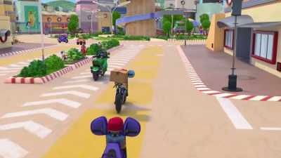 (engine revving, screaming) - Ricky Zoom