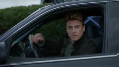 [engine revving, tires skidding] - Aurora Teagarden Mysteries: Something New