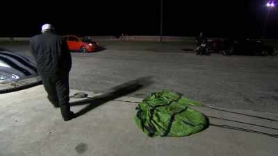 [engine roaring] - Street Outlaws No Prep Kings Team Attack
