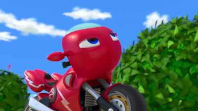 (engine roaring) - Ricky Zoom