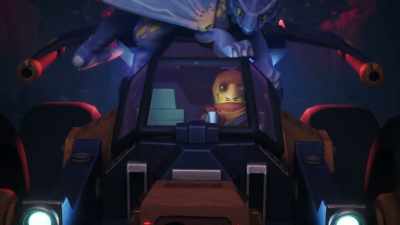 [engine roars] - LEGO Ninjago: Dragons Rising