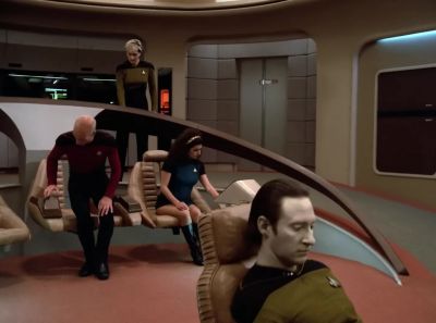 Engine room ready, sir. - Star Trek: The Next Generation