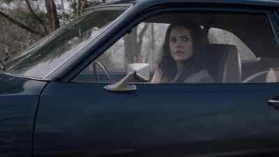 (engine shuts off,
car door opens, closes) - The Americans