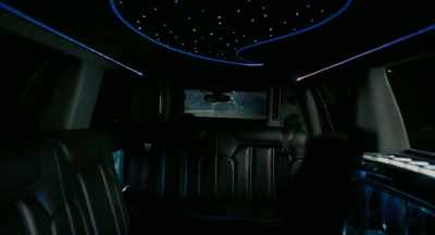- [engine shuts off]
- [car door opens] - Trap