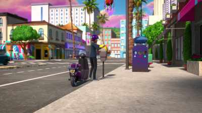 [engine sputters] - Barbie: A Touch of Magic