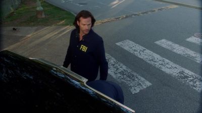 [ENGINE STARTS IN DISTANCE] - Supernatural