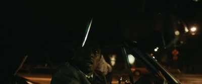 -[engine turns over]
-[roof thudding] - Judas and the Black Messiah