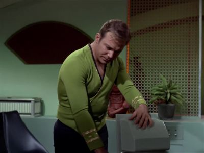 Engineering to Captain Kirk Kirk here - Star Trek