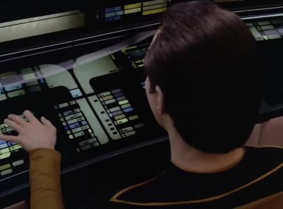 Engineering, I have
just observed what appeared to be - Star Trek: The Next Generation