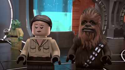 -"Engineering room experience"?
-(GRUNTS) - Lego Star Wars Summer Vacation