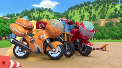 (engines revving) - Ricky Zoom