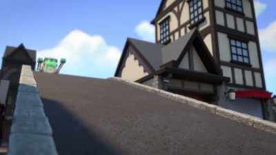[engines revving] - Mighty Monsterwheelies