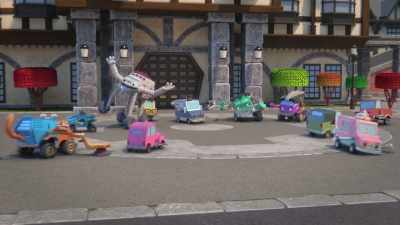 [engines revving] - Mighty Monsterwheelies