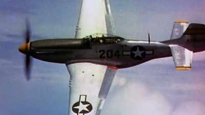 [ENGINES ROARING AND GUNFIRE] - The Pacific War in Color