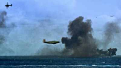 [ENGINES ROARING] - The Pacific War in Color