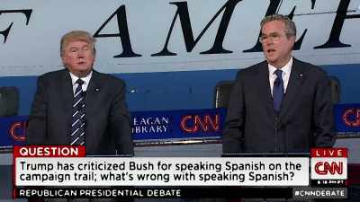 - English, not Spanish. - Trump: The Art of the Insult