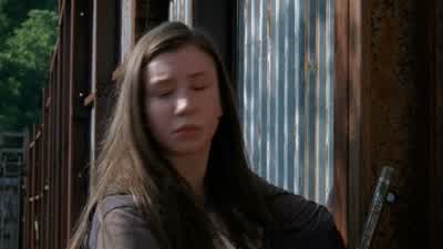 Carl: Enid. - The Walking Dead