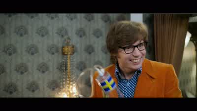 Hey Americans Yeah Enjoy that wineHey there you are Well hi Do I know youNo but that's where you are You're there - Austin Powers: International Man of Mystery