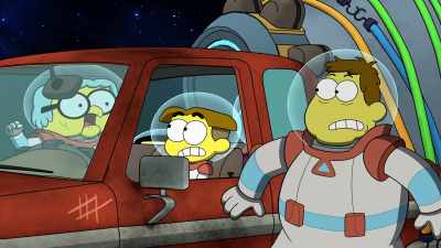 Enough mushy-mash! How are we
gonna stop that lousy asteroid? - Big City Greens the Movie: Spacecation