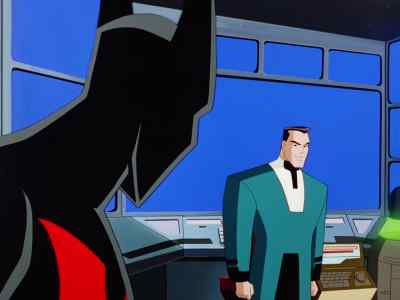 Enough. Turn it off.
That thing's gonna kill him. - Batman Beyond