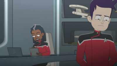 Ensign, let's keep this
between us, shall we? - Star Trek: Lower Decks