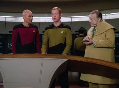 Ensign, where is Cmdr Data? - Star Trek: The Next Generation