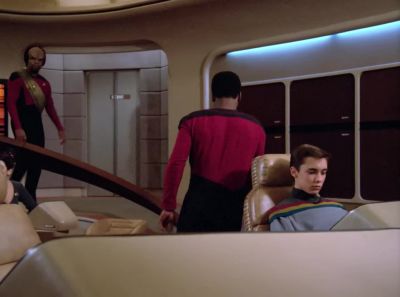 Enter when ready. - Star Trek: The Next Generation