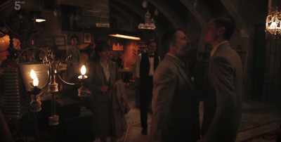 Enter this room,
I carve my name on your balls. - Agatha and the Midnight Murders