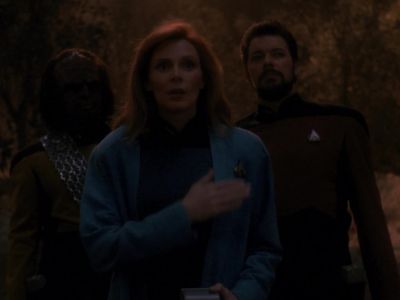 Enterprise,
lock onto Cmdr Leijten's signal. - Star Trek: The Next Generation