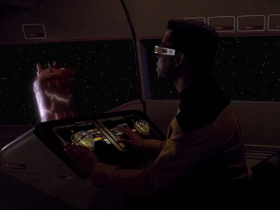 Enterprise,  this is
Shuttle 5 in position. - Star Trek: The Next Generation