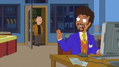 (entrance bells tinkling) - American Dad!