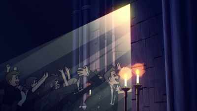 - Envy! Sign my neck!
- Step on my corpse! - Scott Pilgrim Takes Off