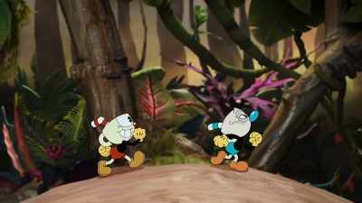 [epic adventure music playing] - The Cuphead Show!