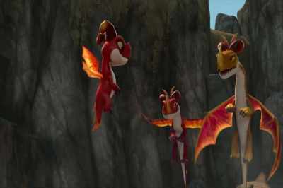 - Epic moves, Aggro.
- Thanks for the rescue, rider. - Dragons: Rescue Riders