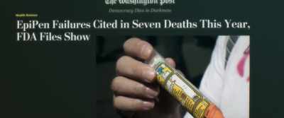 EpiPens started failing
left and right. - Citizen Bio